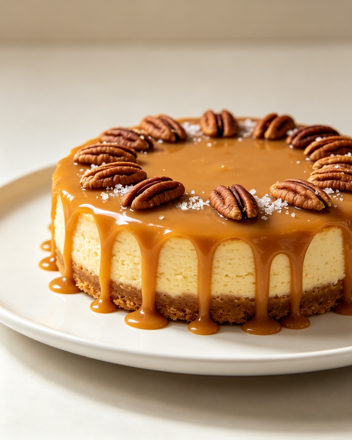 Cheescake Caramelo Manjar (Frio / Horneado)