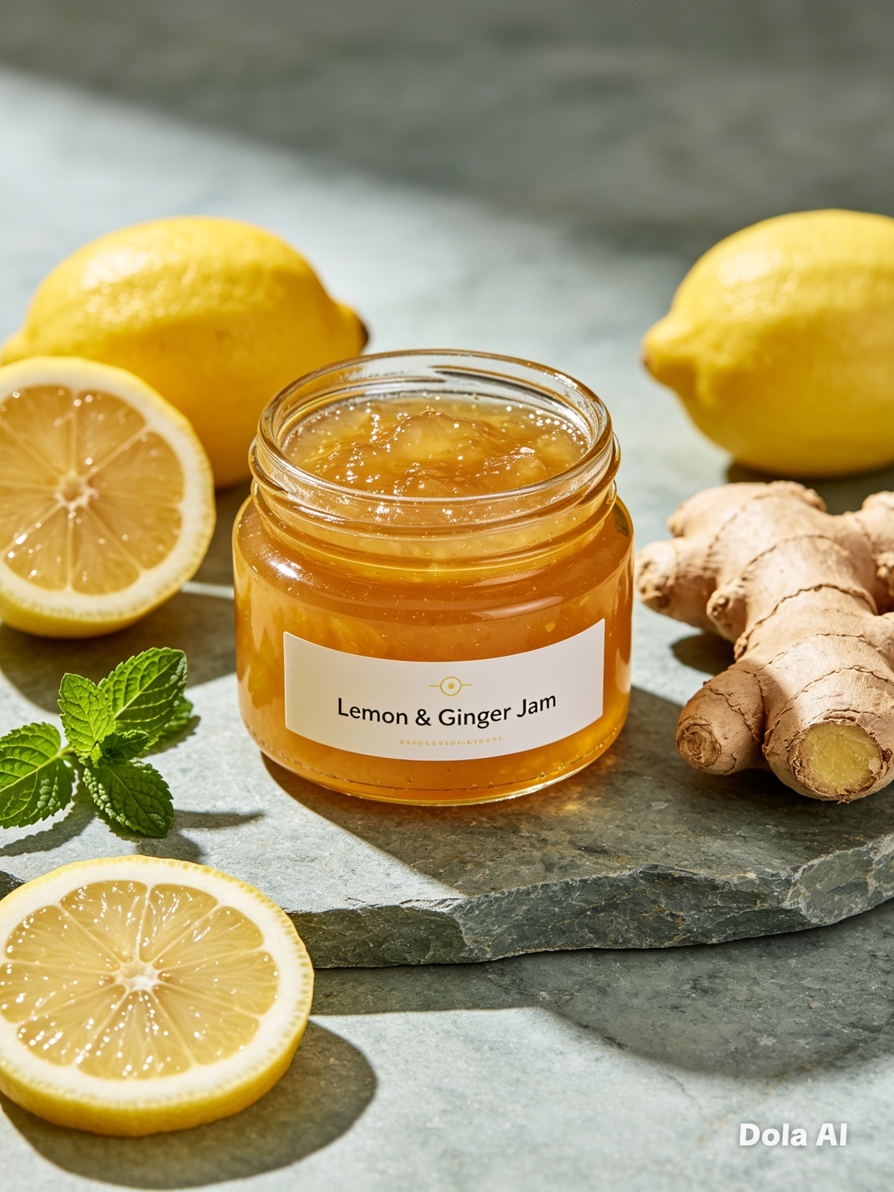 Mermelada de Limón y Jengibre 200 g